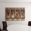 German Shepherd - She is not just a dog Canvas