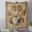 Unique Personalized Pet Blanket, Gift Ideas for Pets, Best Dog Gift, I Am Your Friend