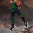 Owl mandala Combo Hollow Tank Top & Legging Set Printed 3D Sport Yoga Fitness Gym Women QB05132002