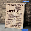Never forget that I love you-Farmer Personalized Poster & Matte Canvas DVK21020702-DVD21020702