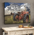 Red Tractor So God Made a Farme Poster & Matte Canvas BIK21050806-BID21050806