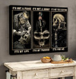 Tattoo Skull Poster & Matte Canvas DVK21031603-DVD21031603