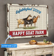 Goat Farm Personalized Poster & Matte Canvas BIK21012207-BID21012207