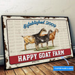 Goat Farm Personalized Poster & Matte Canvas BIK21012207-BID21012207