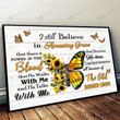 Butterfly Amazing Grace Faith Poster & Matte Canvas BIK21052101-BID21052101