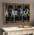 Fencing is my life Poster & Matte Canvas TRK21042301-TRD21042301