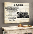 To My Farmer Son Poster & Matte Canvas MHD21090903-MHK21090903