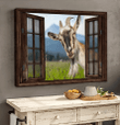 Goats Window Look Poster & Matte Canvas BIK21022301-BID21022301
