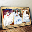 Bomba Dance Puerto Rico Poster & Matte Canvas DVK21010501-DVD21010501