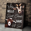 Have a seat-Goats Poster & Matte Canvas DVK21022302-DVD21022302