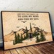 Disc Golf-And into the forest I go Poster & Matte Canvas BIK21051301-BID21051301