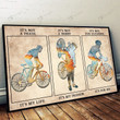Bicycle-It's my life Poster & Matte Canvas TRK21031801-TRD21031801