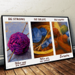 Knitting Be Happy Everyday Poster & Matte Canvas BIK21010601-BID21010601