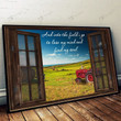 Into the field I go-Red Tractor Poster & Matte Canvas BIK21020301-BID21020301