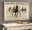 Harness Racing And Into The Race Poster & Matte Canvas BIK21052504-BID21052504
