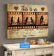 Cycling-This is us Personalized Poster & Matte Canvas TRK21032303-TRD21032303