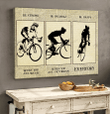 Male Cycling-Be Strong Poster & Matte Canvas BIK21030304-BID21030304