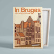 In Bruges Canvas, Movie Poster Canvas, Wall Art Canvas, Gift Canvas