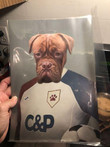 The Soccer Player - Custom Pet Poster