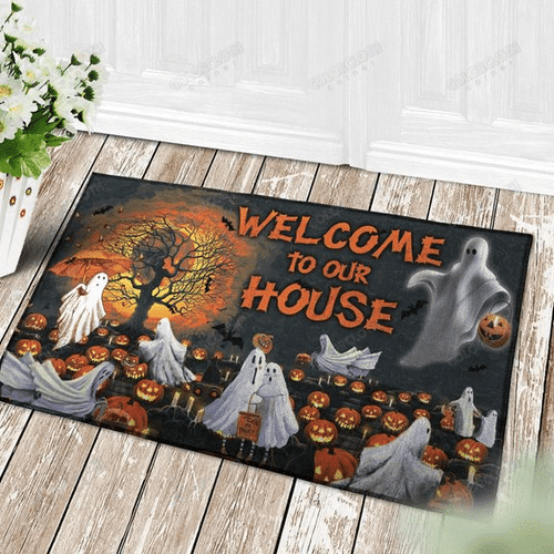 Welcome Halloween Doormat