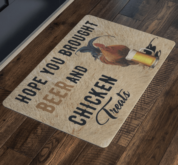 Chicken Hello You Car Seat Doormat