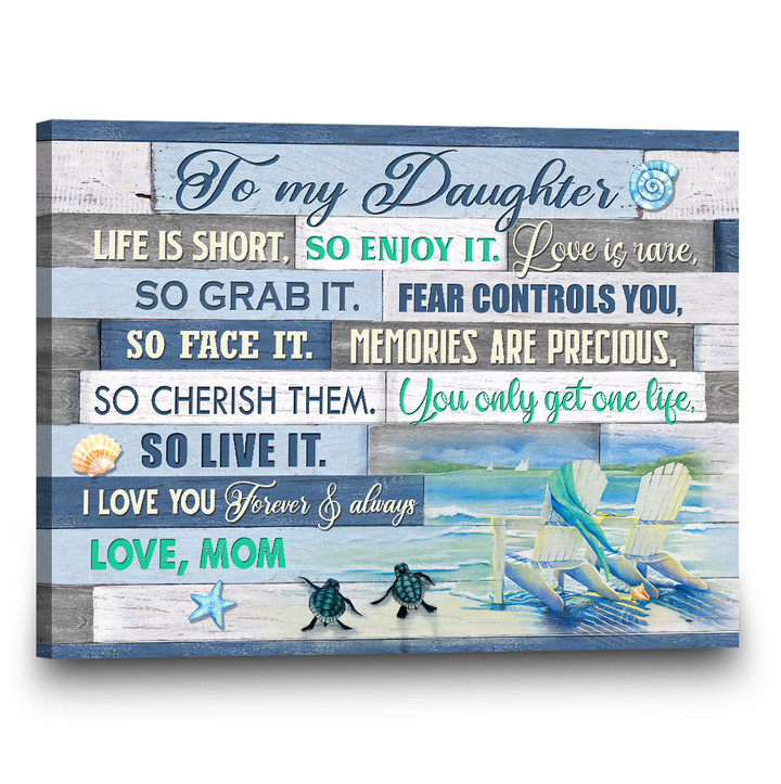 Unique gifts for daughters | Mother Daughter Gifts | Life is short so live it
