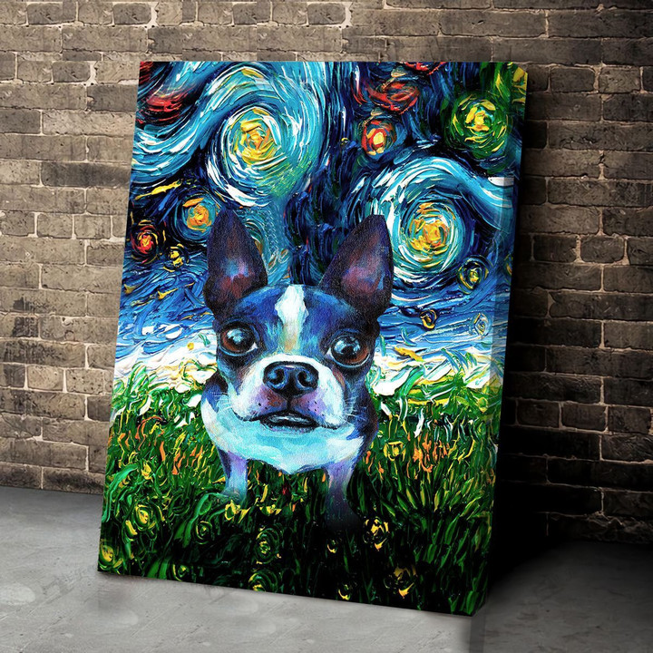 Boston Terrier Poster & Matte Canvas THK21091303-THD21091303