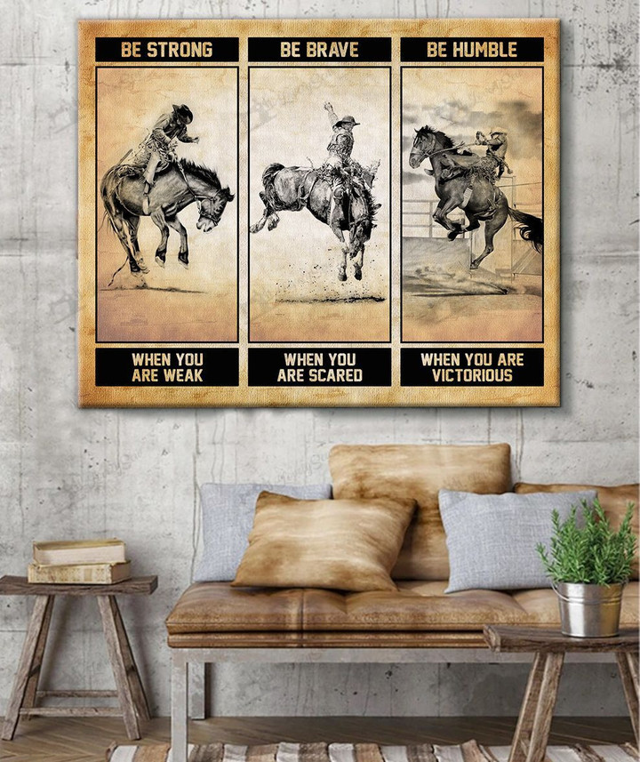 Saddle Bronc Poster & Matte Canvas TRK21010601-TRD21010601
