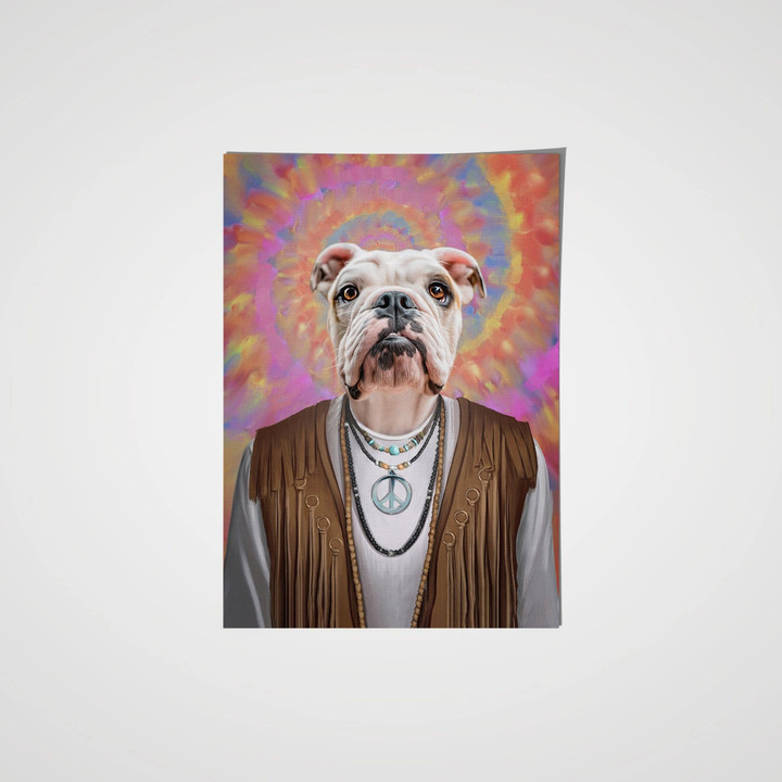 The Hippie - Custom Pet Poster