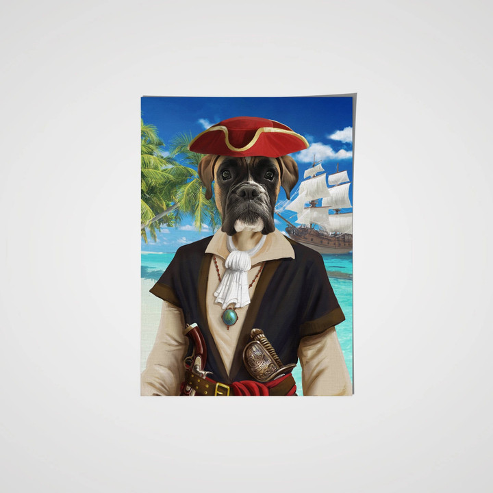 The Buccaneer - Custom Pet Poster