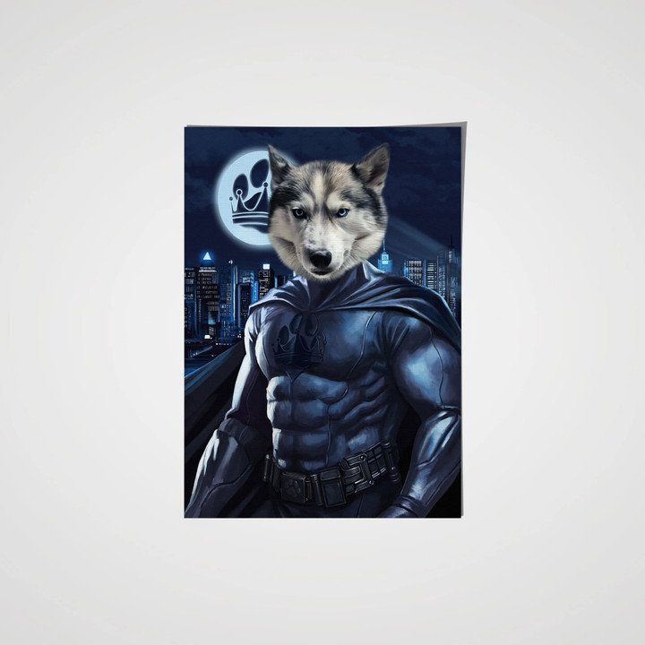 The Dark Hero - Custom Pet Poster