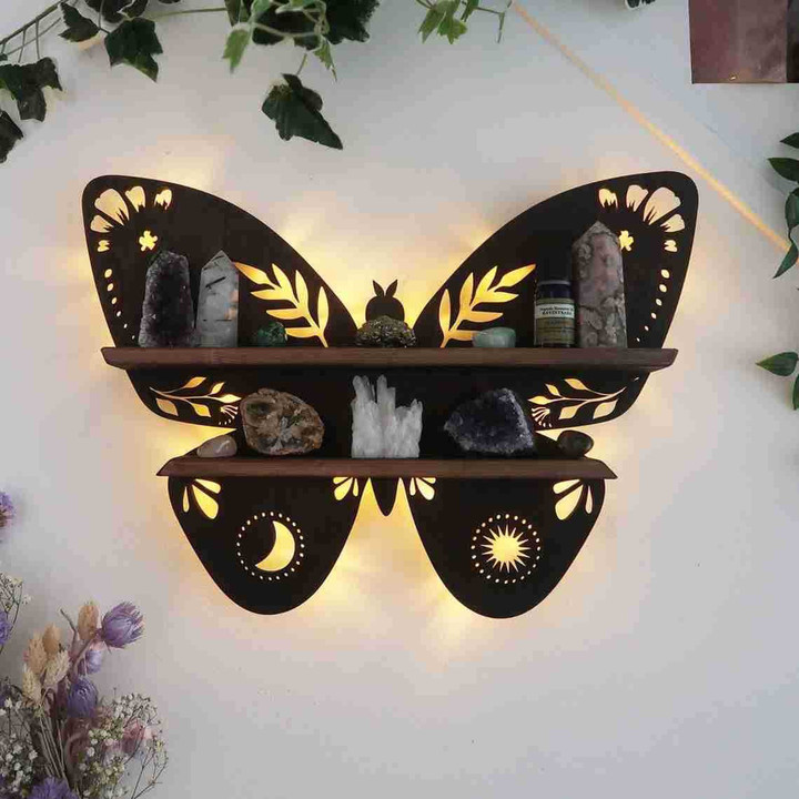 The Enchanted Butterfly Shelf