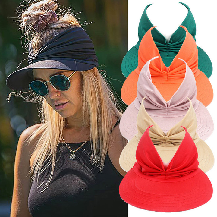 Women's Anti-Ultraviolet Elastic Top Summer Hat