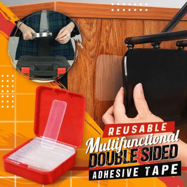 🔥Hot Sale - 50% OFF🔥 Reusable Multifunctional Double Sided Adhesive Tape