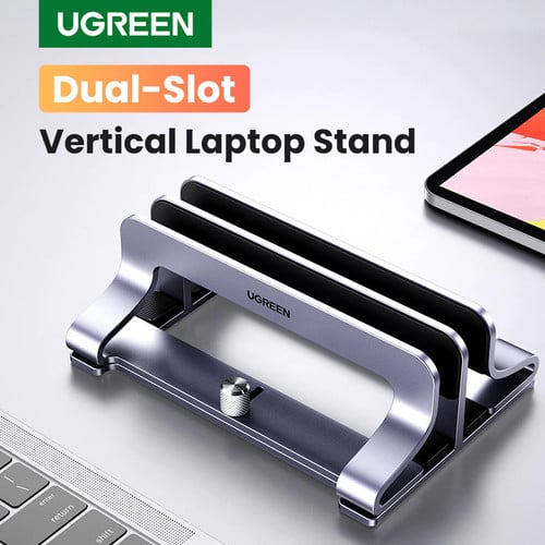 Vertical Laptop Stand Holder Foldable Aluminum Notebook Stand Laptop Tablet Stand Support For Macbook Air Pro PC 17 inch