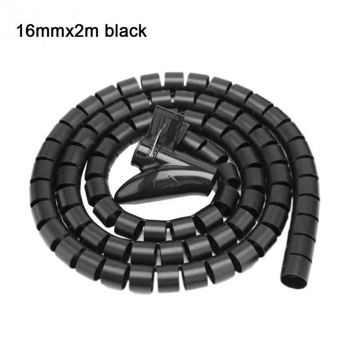 1 Pcs 1.5/2m Flexible Spiral Cable Organizer
