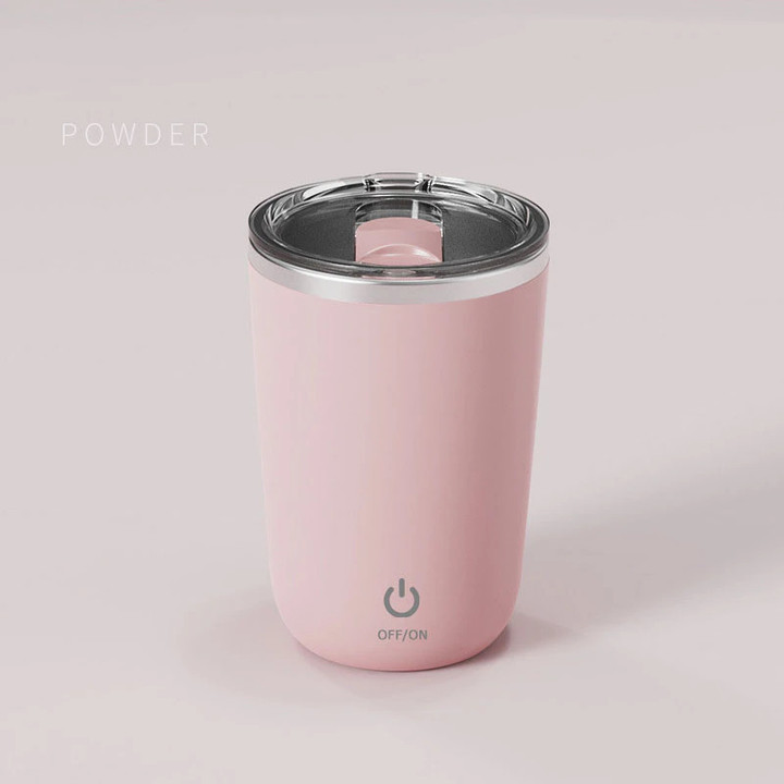 USB Rechargeable Automatic Self Stirring Magnetic Mug Stainless Steel Coffee Milk Mixing Cup Blender Smart Mixer Water Bottle