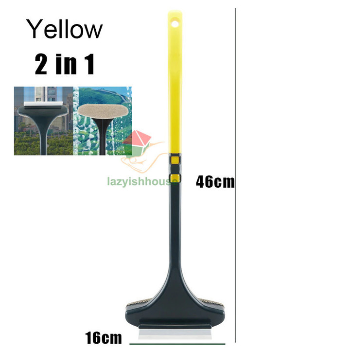 Glass Cleaning Tools Double-sided Telescopic Rod Window Cleaner