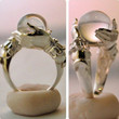 Beautiful Crystal ball ring For women's