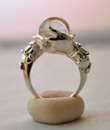 Beautiful Crystal ball ring For women's