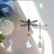 Crystal Garden Dragonfly Suncatcher
