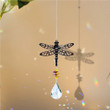 Crystal Garden Dragonfly Suncatcher