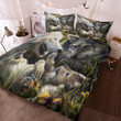 Wolf family bedding set