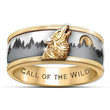 Call Of The Wild Wolf Ring