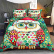 Owl Christmas Bedding Set