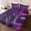 Purple Dragon Bedding Set