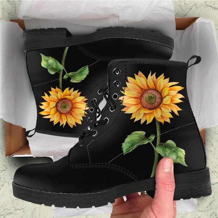 Beautiful Sunflower boots For Women's