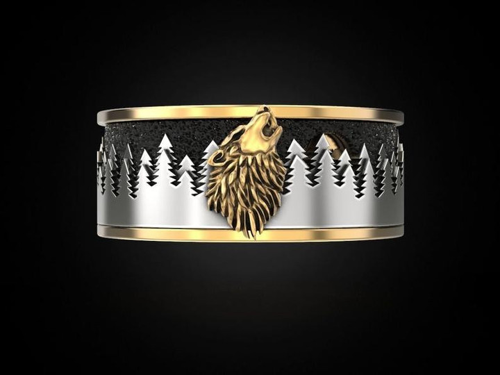 Call Of The Wild Wolf Ring