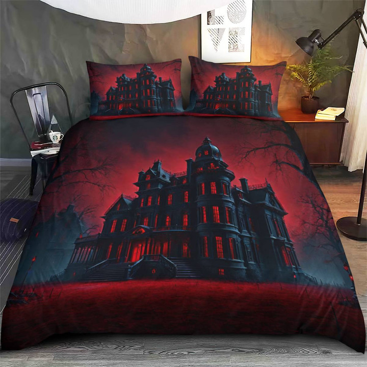 Dark art House Bedding Set