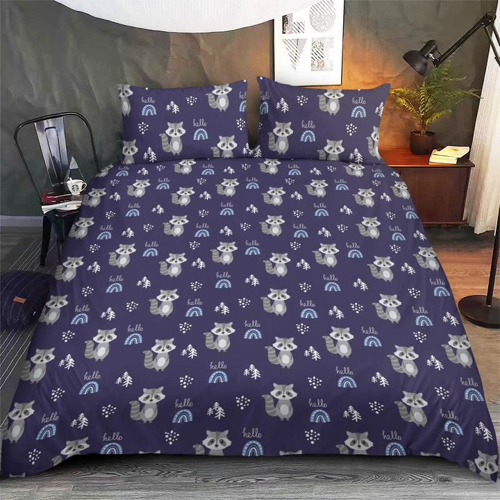 Raccoon Bedding Set